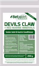 Devils Claw + Red Marine Minerals Senior Joint and Gastric Conditioner