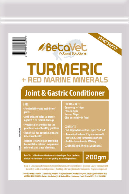 Turmeric + Red Marine Minerals Joint and Gastric Conditioner